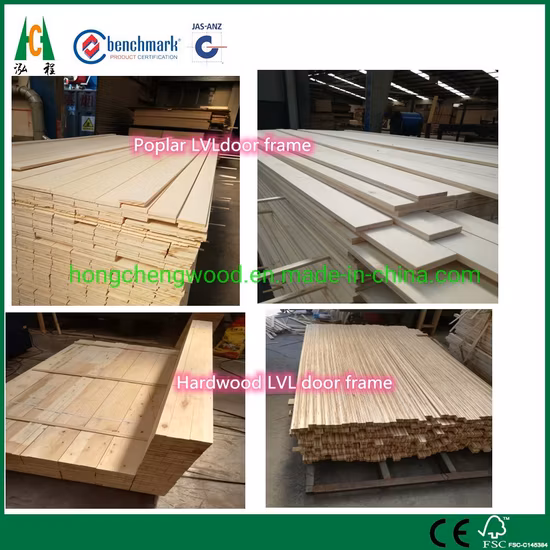 Poplar LVL Used for Door Frame/ LVL Used for Sofa Frame/ Poplar LVL Used for Pallets Packing