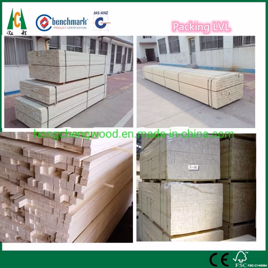 Poplar LVL Used for Door Frame/ LVL Used for Sofa Frame/ Poplar LVL Used for Pallets Packing